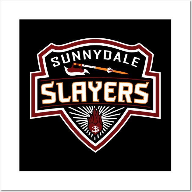 Sunnydale Slayers Wall Art by rexraygun